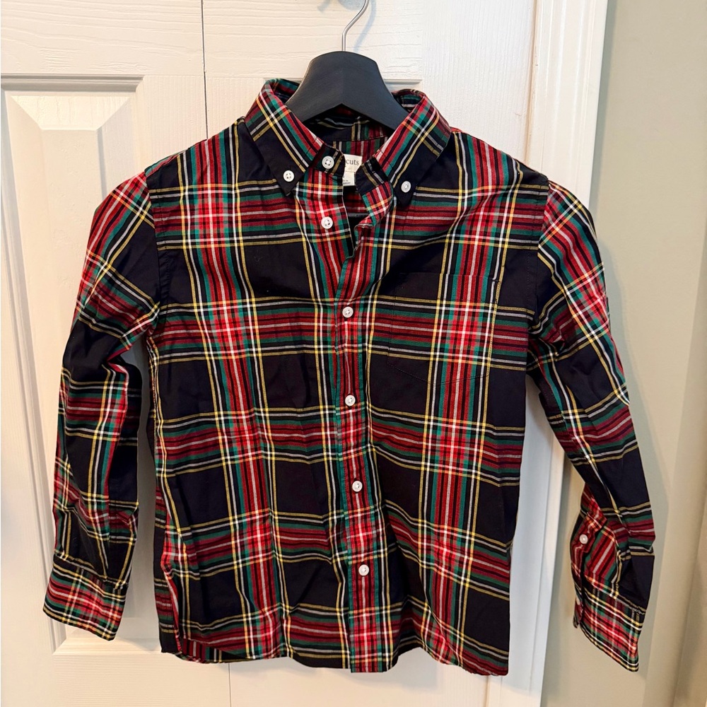 Crewcuts Kids Multicolor Plaid Button Down Shirt
